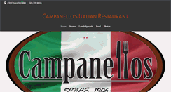 Desktop Screenshot of campanellos.com
